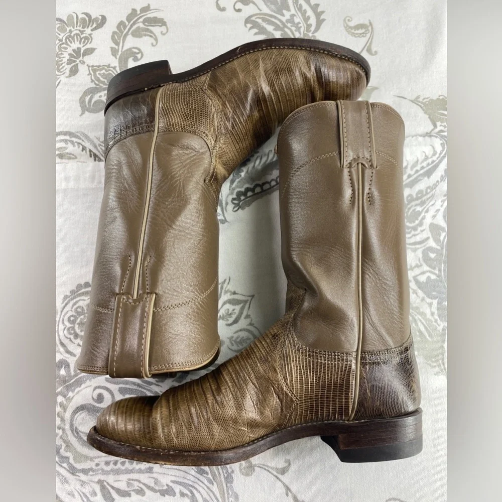 Justin Boots pre owned